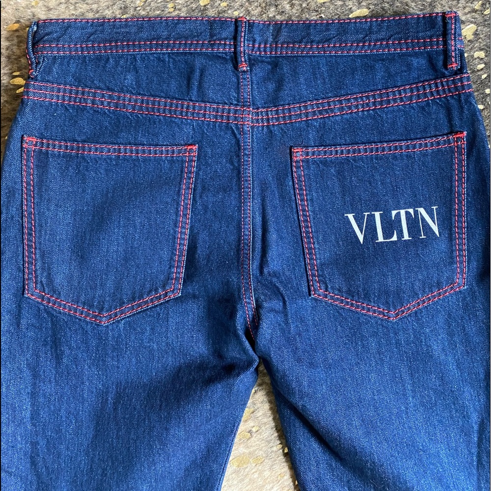 Valentino VLTN Logo Denim Jeans